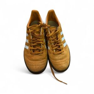 Adidas Orange  Sneakers with White Accents